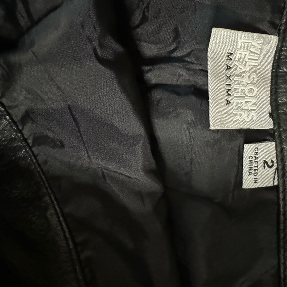 Leather Low Waist Mini Skirt - Picture 7 of 7